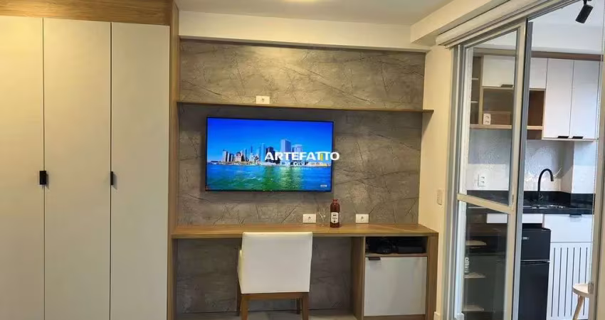 Apartamento mobiliado impecável, atualmente está alugado!ideal para investidores