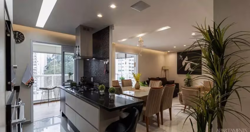 Lindo apartamento impecável - 3 dormitórios - 2 vagas - 106m