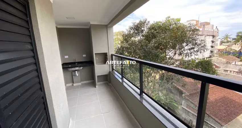 Apartamento com 1 dormitório no centro de ubatuba com 48 m² - pronto para morar