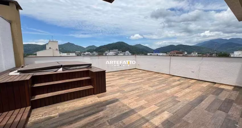 Cobertura pethouse no centro de ubatuba - aceita financiamento