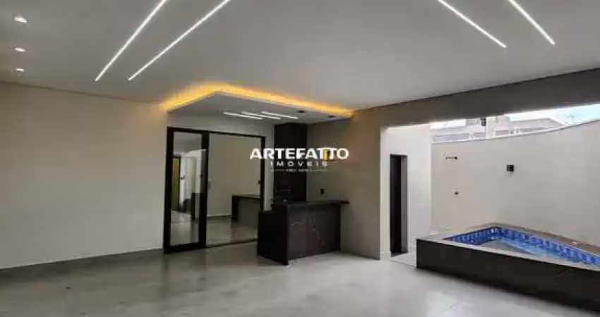 Casa com 3 dormitórios no bairro residencial dourado em franca/sp