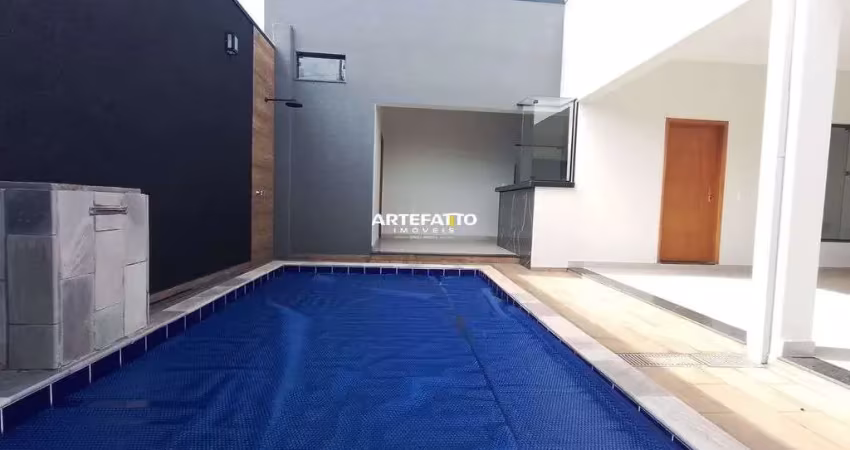 Casa com 3 dormitórios no bairro villagio mundo novo em franca/sp