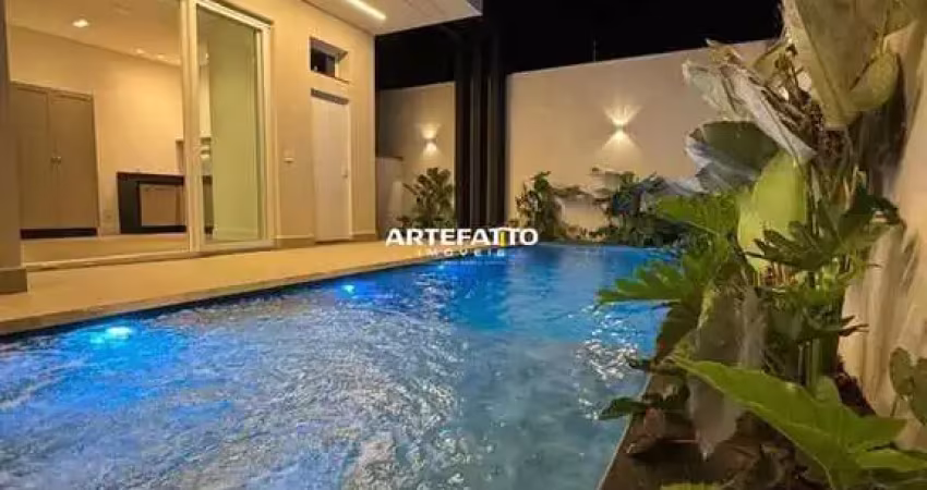Casa de condomínio, no villa di capri, em franca, com 4 suítes.