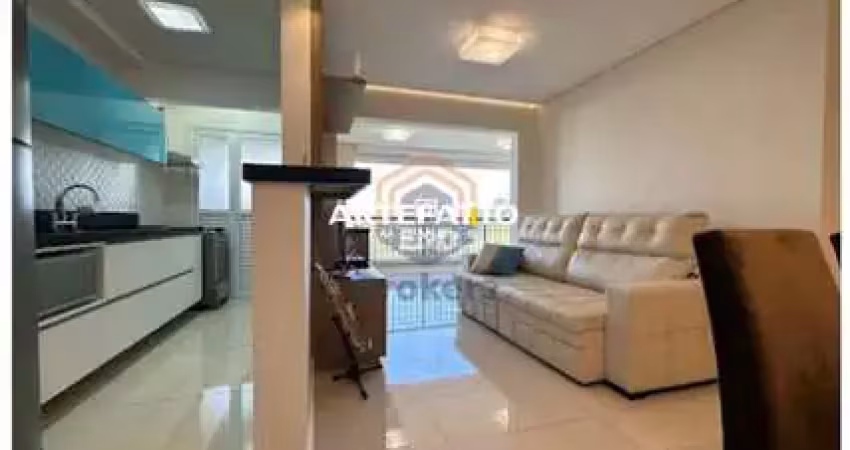 Apartamento totalmente mobiliado, pronto para morar. com 60m²