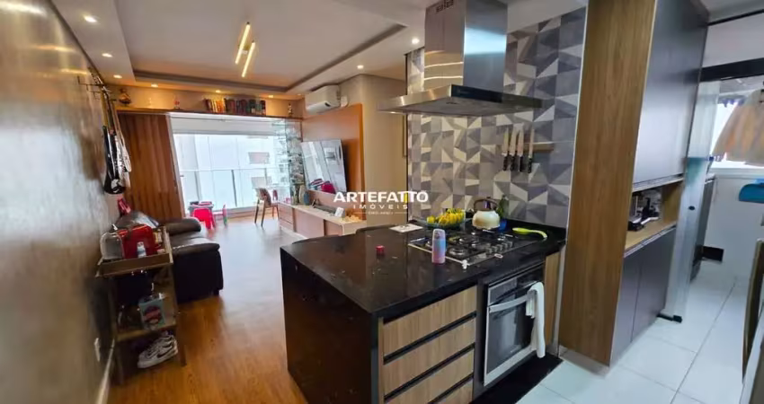 Apto 3 dorm (1 suíte elegante),  com ar-condicionado e persianas automatizadas