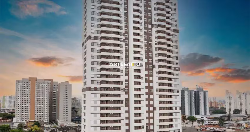 Apartamento à venda na mooca com 2 dormitórios, 2 banheiros, suíte 1 vaga e 54m²