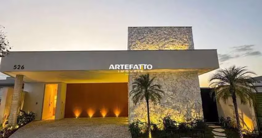 Casa de condomínio à venda, no residencial olivito, em franca, com 3 suítes