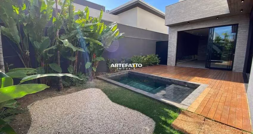 Casa de condomínio à venda, no veredas, em franca, com 3 suítes, 318m²