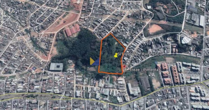 Terreno à venda, 17700 m² por R$ 8.850.000,00 - Jardim Bonsucesso - Guarulhos/SP
