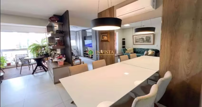 À venda | semi mobiliado, 3 quartos, sacada com vista parcial mar e 1 vaga de garagem - agronômica, em florianópolis.