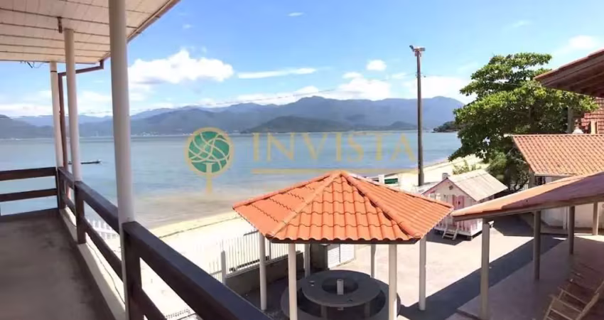Frente mar, 3 quartos sendo 1 suíte e 3 vagas no ribeirão da ilha - à venda em florianópolis