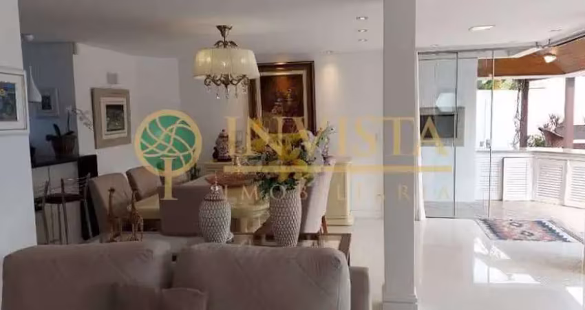 À venda | 329 m², alto padrão, semi mobiliado, 4 quartos sendo 2 suítes e 3 vagas de garagem - bairro santa mônica, em florianópolis.