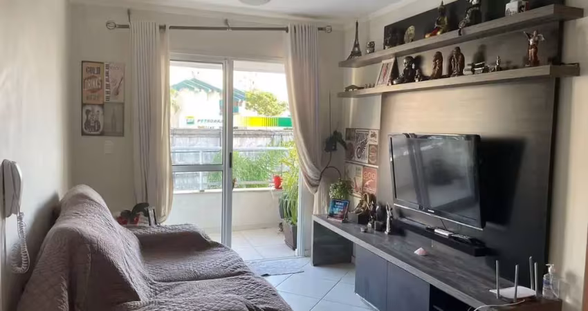 À venda | 85 m², semi mobiliado, 3 quartos, sacada com churrasqueira e 1 vaga - agronômica, em florianópolis.