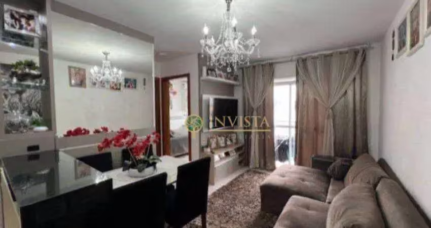 Semi mobiliado, 2 quartos, sacada e 1 vaga no bairro vendaval - á venda em biguaçu