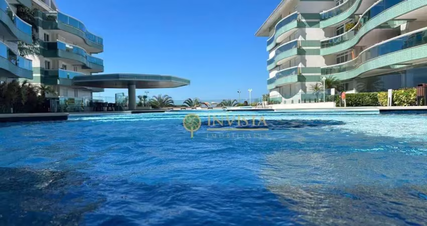 4 suítes e 3 vagas em condomínio frente ao mar, com amplas áreas de lazer e social - à venda na praia brava