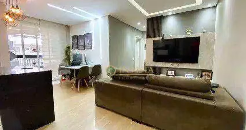 Semi mobiliado, 2 quartos, sacada e 1 vaga  - à venda em são josé