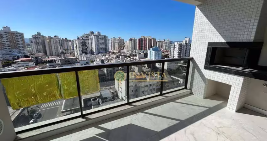 Andar alto, 3 quartos, sacada com churrasqueira e 2 vagas no kobrasol - à venda em florianópolis