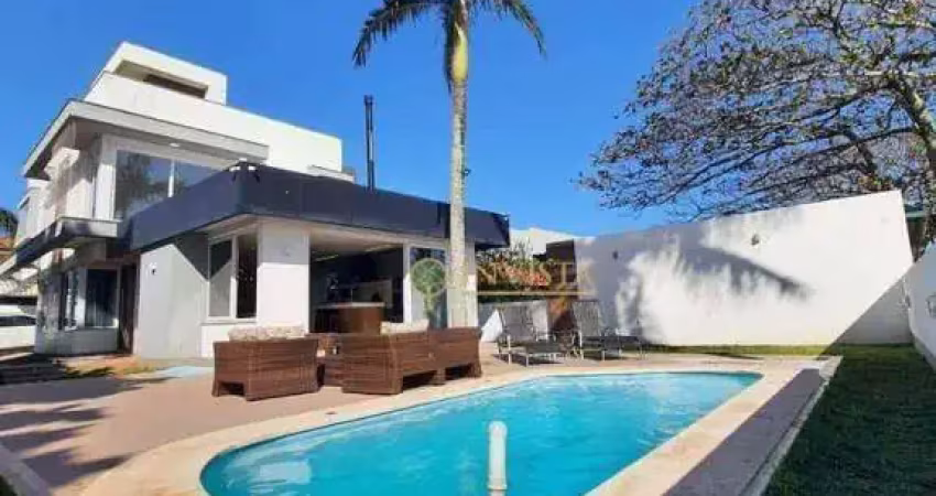 À venda | 200 m², alto padrão, frente mar com piscina privativa e 3 suítes -  jardim atlântico, próximo ao super a, em florianópolis.