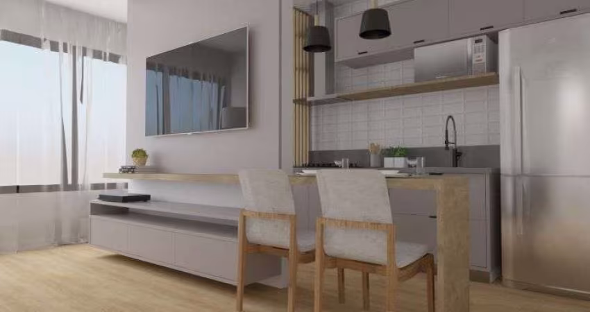 Studio mobiliado com 1 vaga à venda na Pedra Branca/Palhoça.