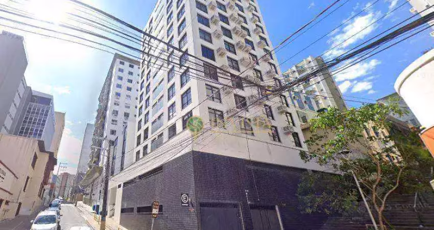 Sala comercial com 34m² à venda no centro de florianópolis.