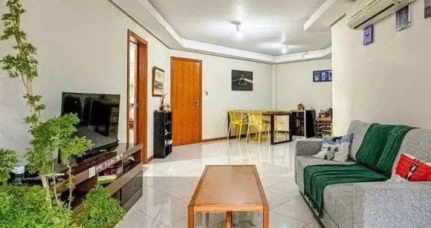 Semi mobiliado, sacada com churrasqueira, 3 quartos, 3 banheiros e  1 vaga à venda na agronômica.