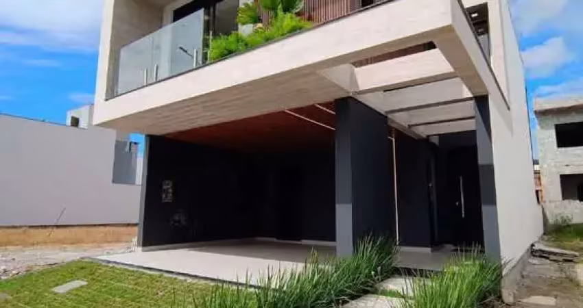 Alto padrão à venda em biguaçu! condomínio fechado, 3 quartos e infraestrutura de lazer completa.