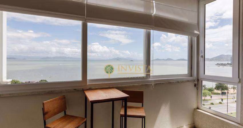 À venda na Av. Beira Mar Norte! Frente Mar, 109m² privativos, 3 quartos e 1 vaga de garagem.