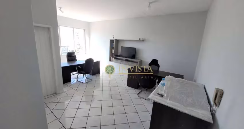 Locação no bairro estreito! sala comercial mobiliada e com vista mar.