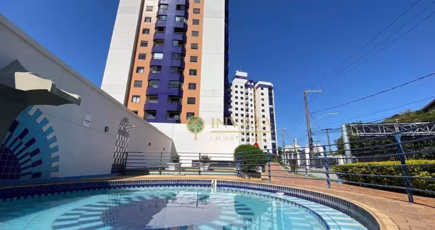 À venda | 75 m², 2 quartos, sacada com churrasqueira e 1 vaga de garagem - estreito, em florianópolis.