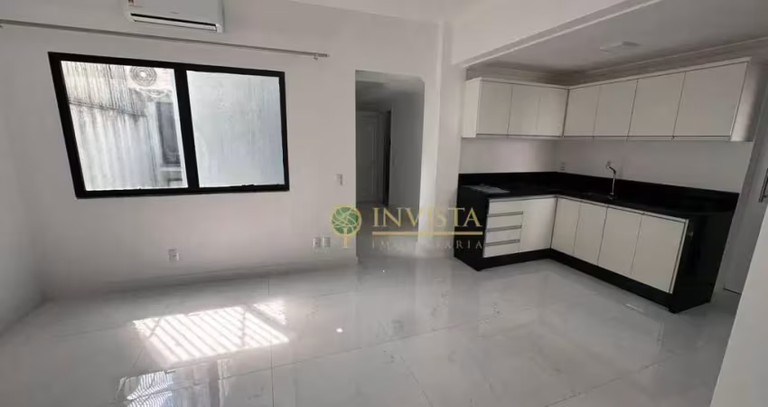 Locação no centro de florianópolis! 45m² privativos e 1 quarto.