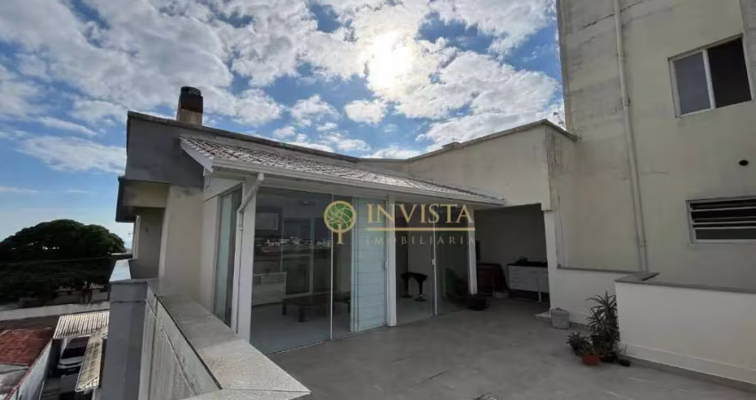 À venda | 131 m², terraço privativo, vista mar, churrasqueira, 3 quartos e 2 vagas - jardim atlântico, florianópolis.