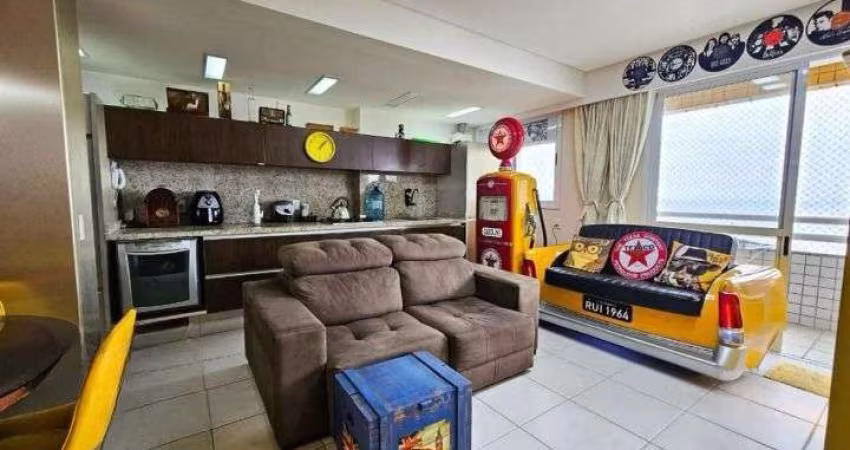 À venda | Apartamento de 83m² com sacada, 3 quartos e 1 vaga de garagem – Centro, Florianópolis.
