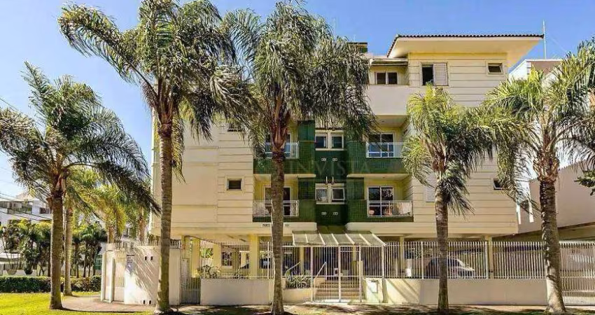 À venda | 70 m², sacada com churrasqueira, 2 quartos e 1 vaga de garagem - Praia de Jurerê, em Florianópolis.