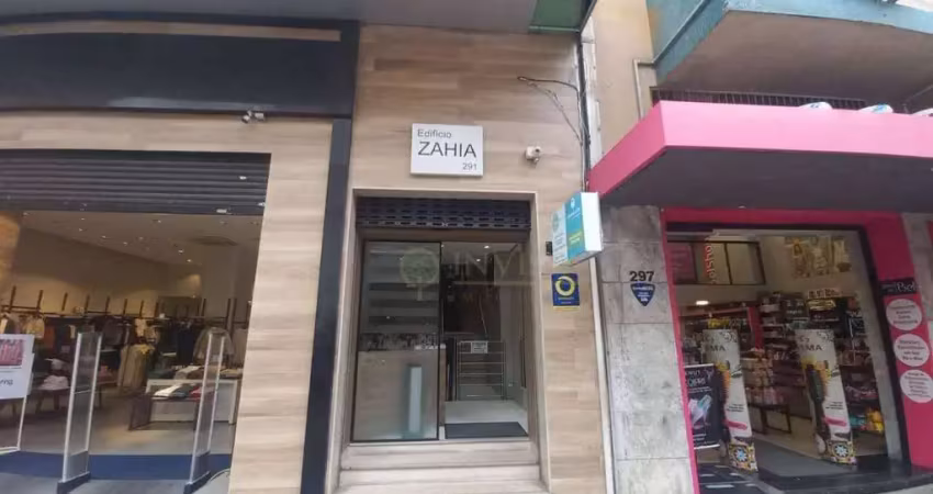 Locação | sala comercial com 212 m² em andar alto - centro, em florianópolis.