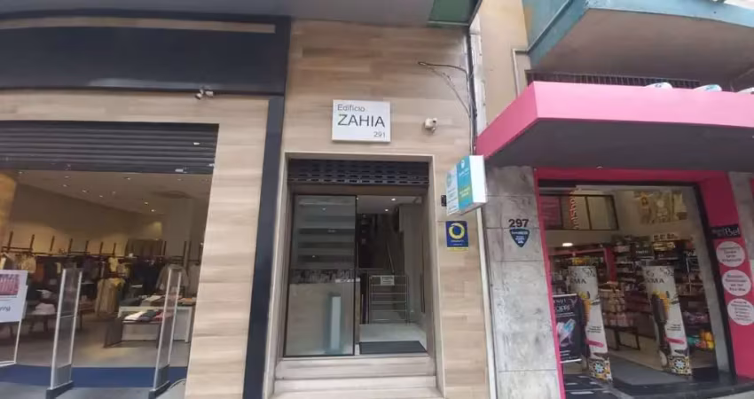 Locação | sala comercial com 212 m² em andar alto - centro, em florianópolis.