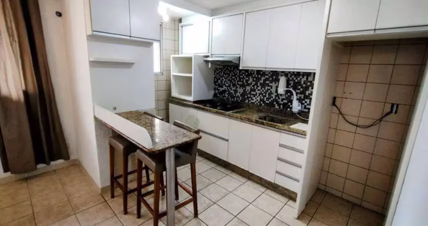 À venda | 46 m², 2 quartos, semi mobiliado e 1 vaga de garagem - estreito, florianópolis.
