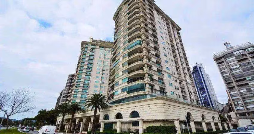 À venda | 316 m², ed. la perle, frente mar, 4 quartos (todos suítes) e 4 vagas - agronômica, florianópolis.