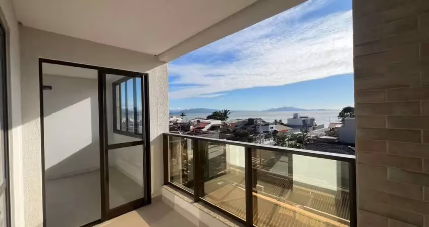 À venda | 128 m² garden, terraço com churrasqueira e vista mar, 3 quartos e 2 vagas - balneário estreito, florianópolis.
