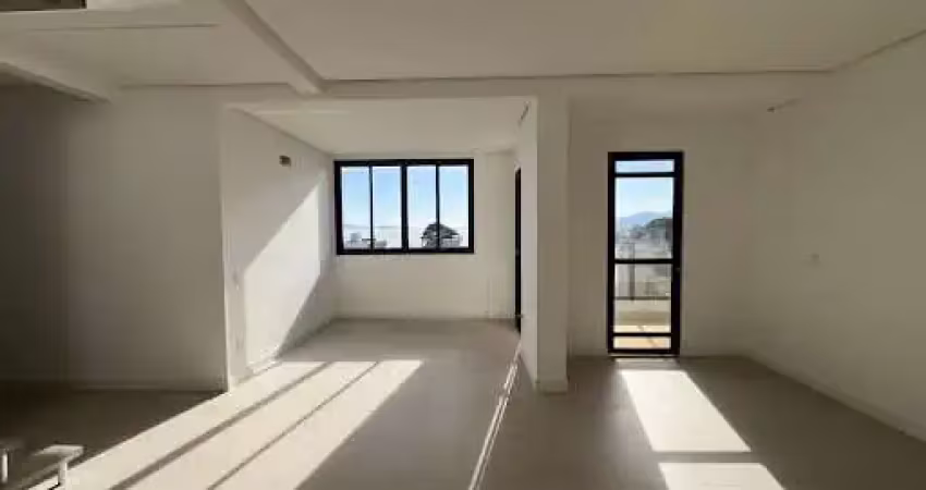 À venda | 152 m², duplex, terraço com churrasqueira e vista mar, 3 quartos e 2 vagas - balneário estreito, florianópolis.