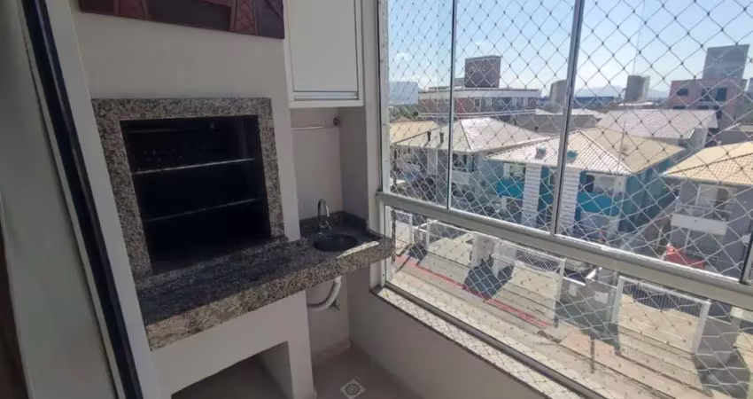 Locação | 116 m², mobiliado, 3 quartos, sacada com churrasqueira e 2 vagas - palhoça/sc.
