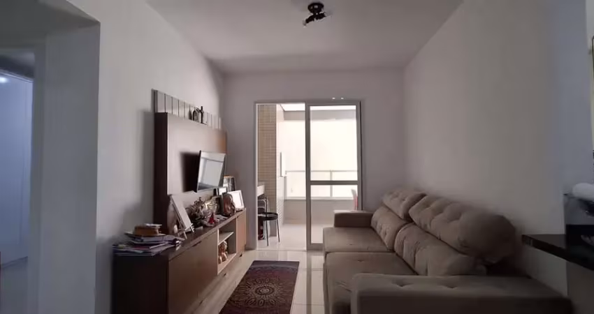À venda | 75 m², sacada com churrasqueira, 2 quartos e 1 vaga - barreiros, em são josé.
