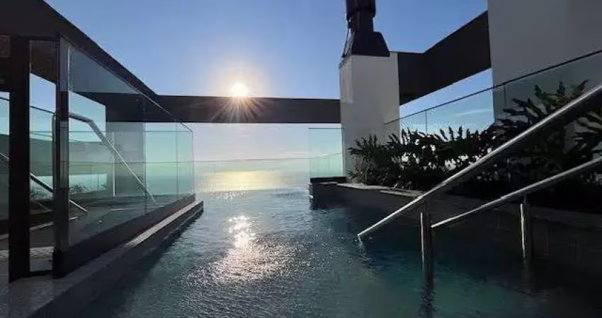 À venda | 73 m², sacada com churrasqueira, vista mar, 2 quartos e 2 vagas - agronômica, em florianópolis.