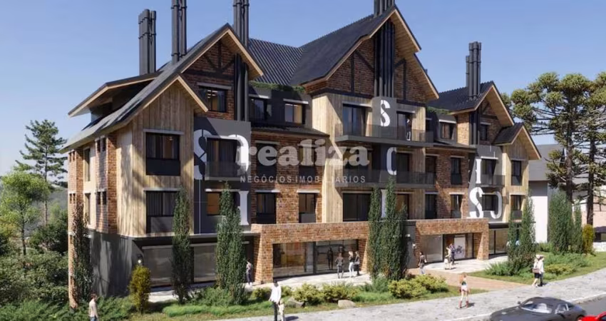 APARTAMENTO 2 DORMITÓRIOS RESIDENCIAL SOHO GRAMADO, Avenida Central, Gramado - RS