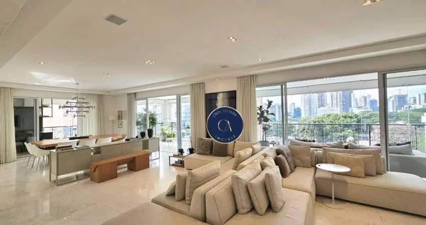 Apartamento com 4 dormitórios à venda, 400 m² - moema - são paulo/sp