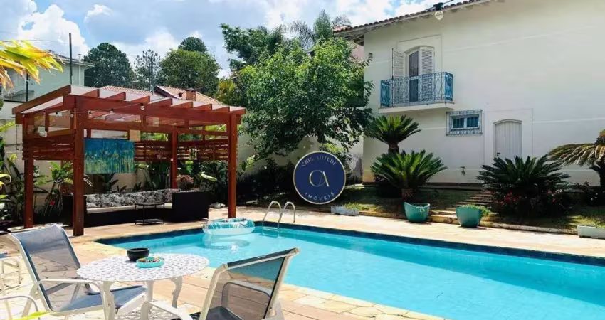 Casa com 3 dormitórios à venda, 470 m² - jardim novo mundo - jundiaí/sp