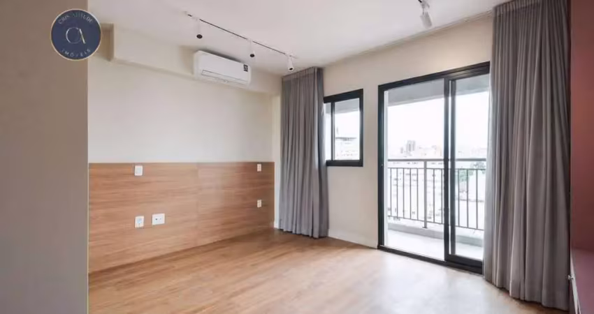 Apartamento com 1 dormitório à venda, 37 m² - vila buarque - são paulo/sp