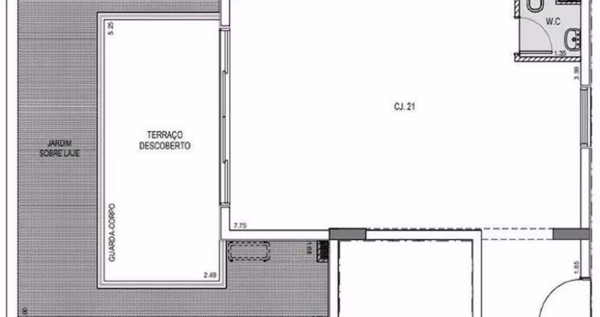 Sala Comercial à venda, Cerqueira César, São Paulo - SA0015.