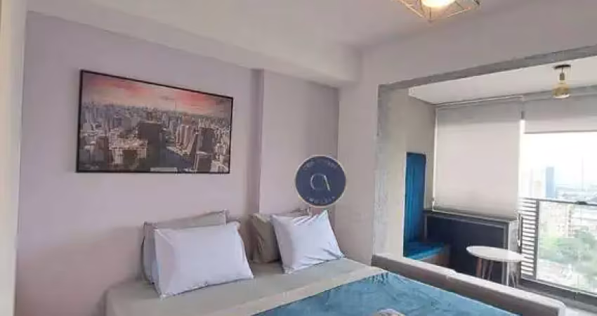 Studio com 1 dormitório para alugar, 28 m² - vila pompeia - pompéia/sp