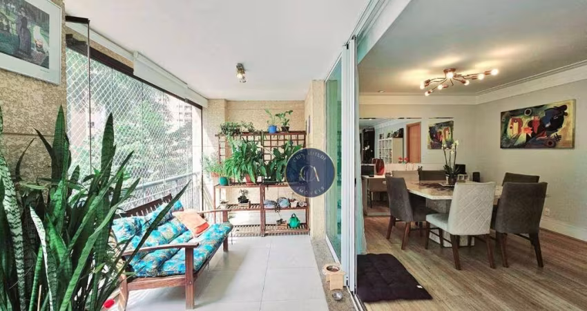 Apartamento com 3 dormitórios à venda, 167 m² - Brooklin - São Paulo/SP