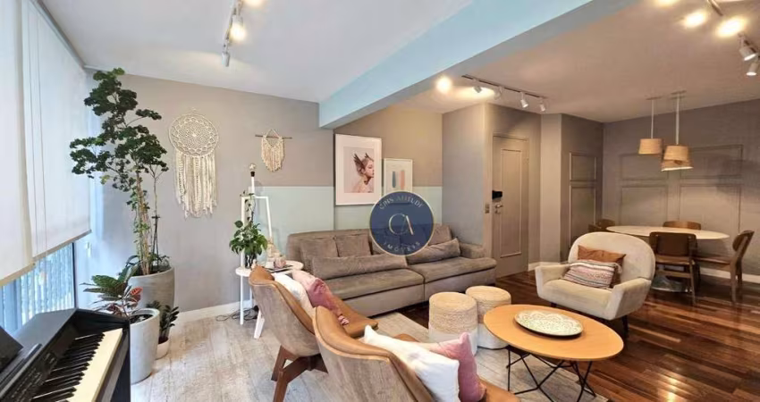 Apartamento com 3 dormitórios à venda, 98 m² - Moema Pássaros - São Paulo/SP